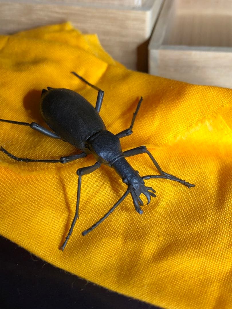 海鳴りさん専用出品　満田晴穂氏作品　自在置物　マイマイカブリ