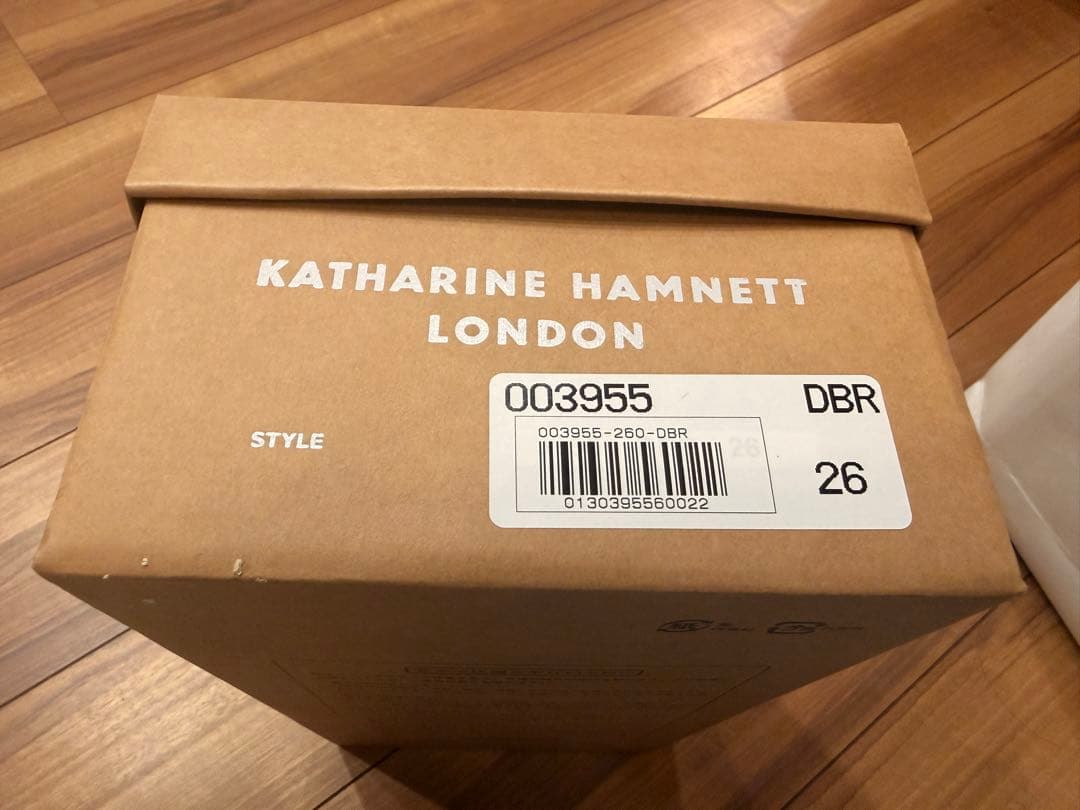 KATHARINE HAMNETT LONDON ドレスシューズ DBR 26