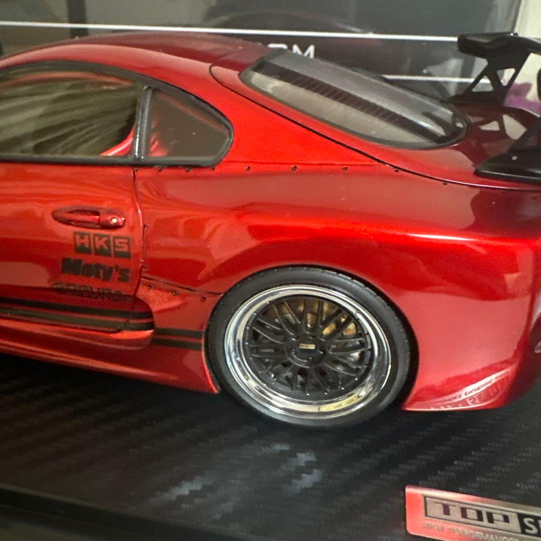 IG-Model トヨタ スープラ 1/18 レッド トップシークレット
