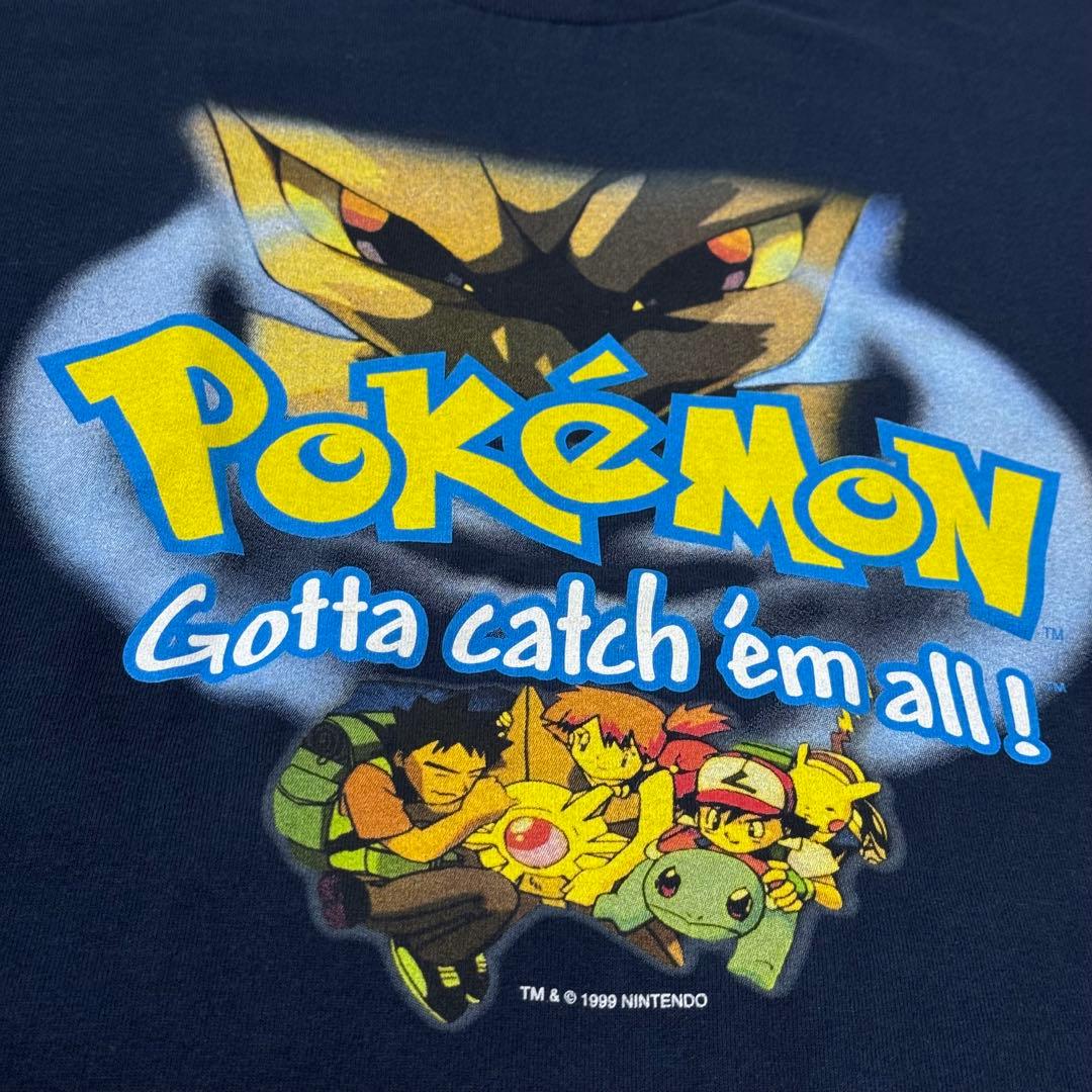 【ほぼ新品】ポケモン ヴィンテージ Tシャツ ミュウツーの逆襲 90s Lサイズ