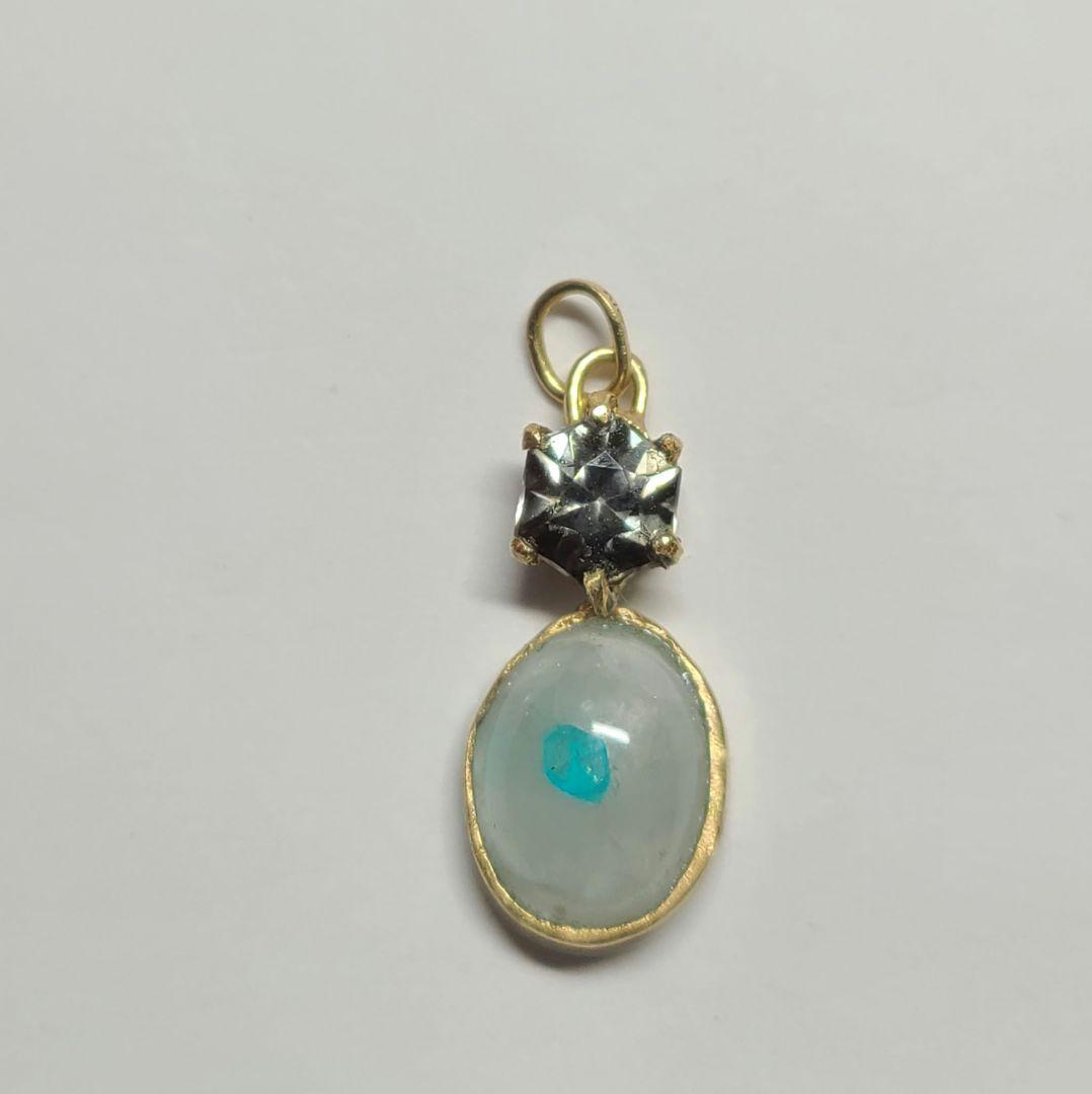 ミラノ日本の職人の腕が光る逸品です!★天然パライバトルマリン★