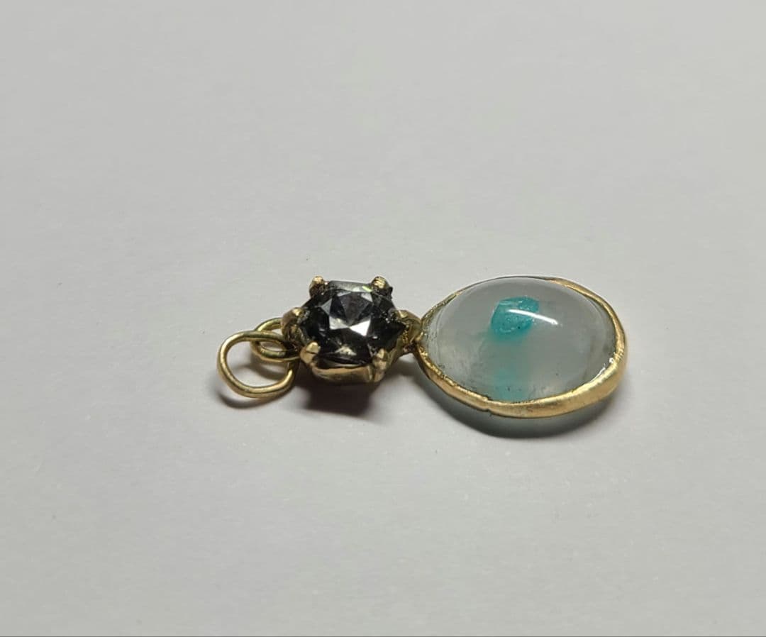 ミラノ日本の職人の腕が光る逸品です!★天然パライバトルマリン★