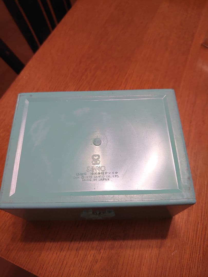 キキララ ソーイングセット・お裁縫箱・小物入れ・1976年サンリオ