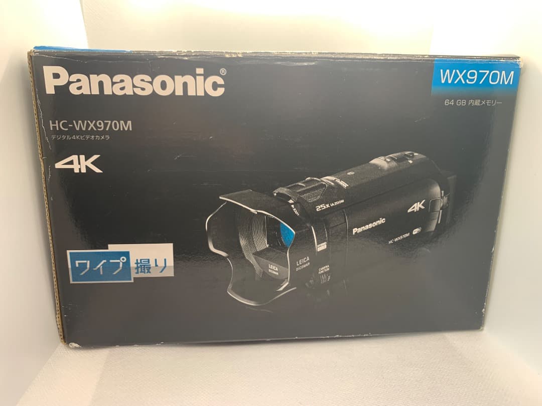 <美品>Panasonic デジタル4k ビデオカメラ　HC-WX970M