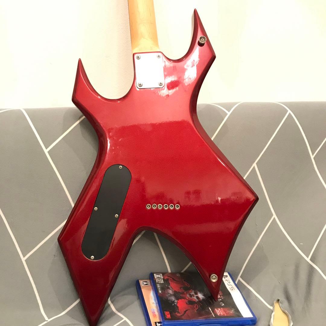 BC Rich ワーロック エレキギター 赤