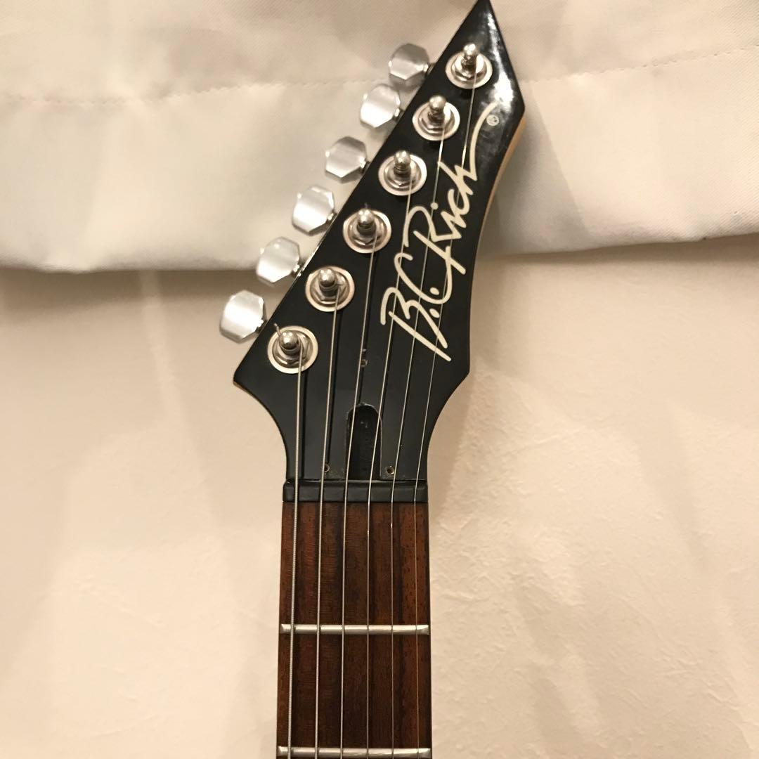 BC Rich ワーロック エレキギター 赤