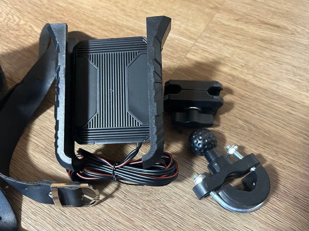 バイクミラー　ツールバッグ　スマホホルダー　セット販売