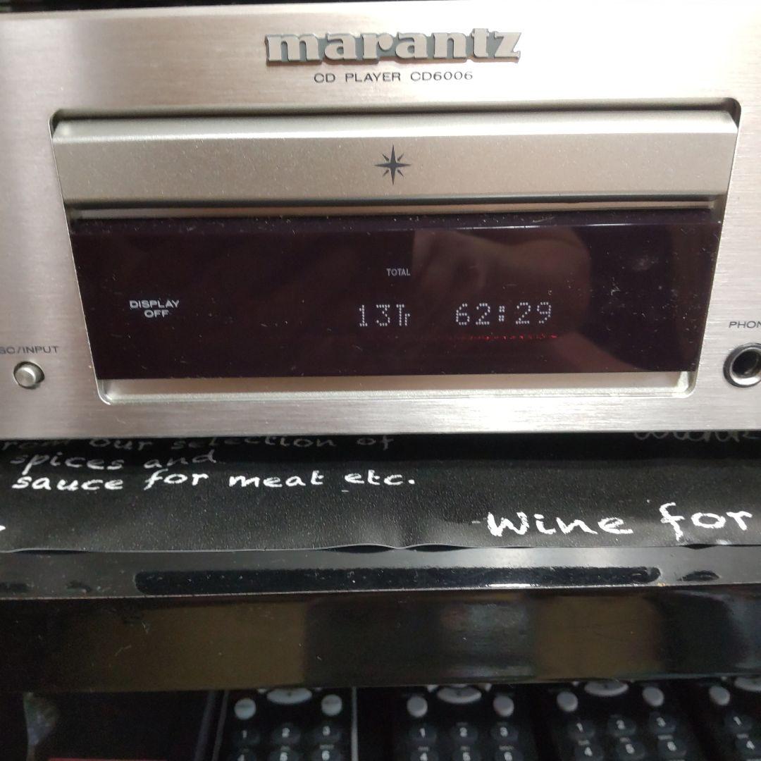 美品 marantz PM6006 CD6006ステレオアンプセット