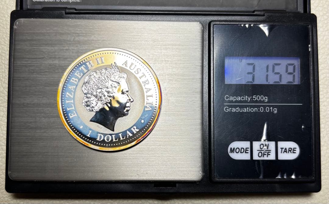 オーストラリア 2006年 1ドル 銀貨