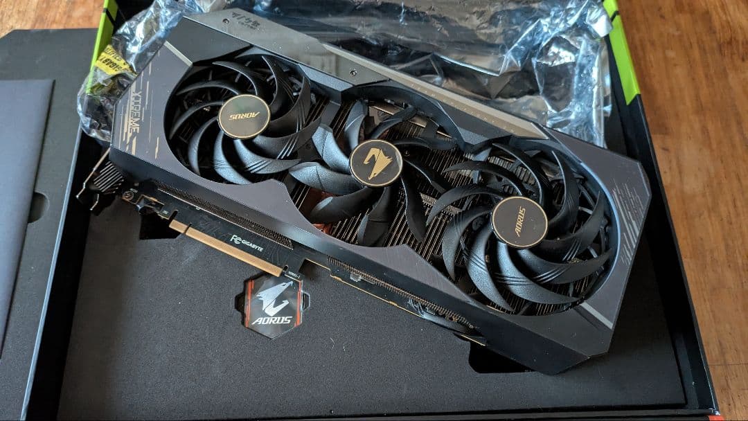 AORUS GeForce RTX 3090 XTREME ジャンク