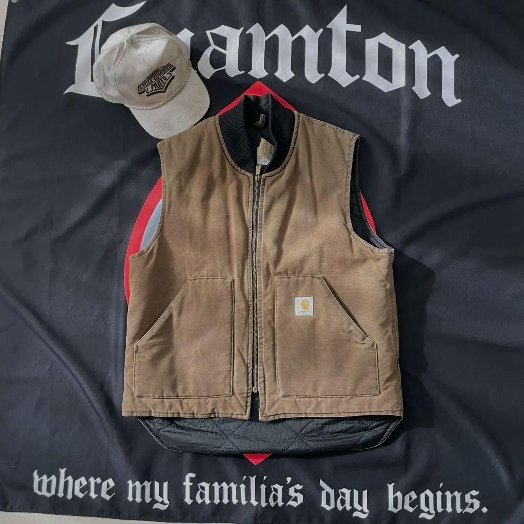 デッドストック購入carhartt ダックベスト