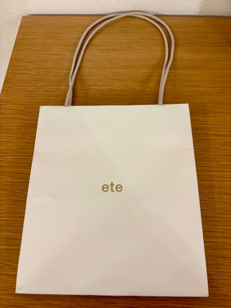 ete ダブルラインバイカラーハグピアス