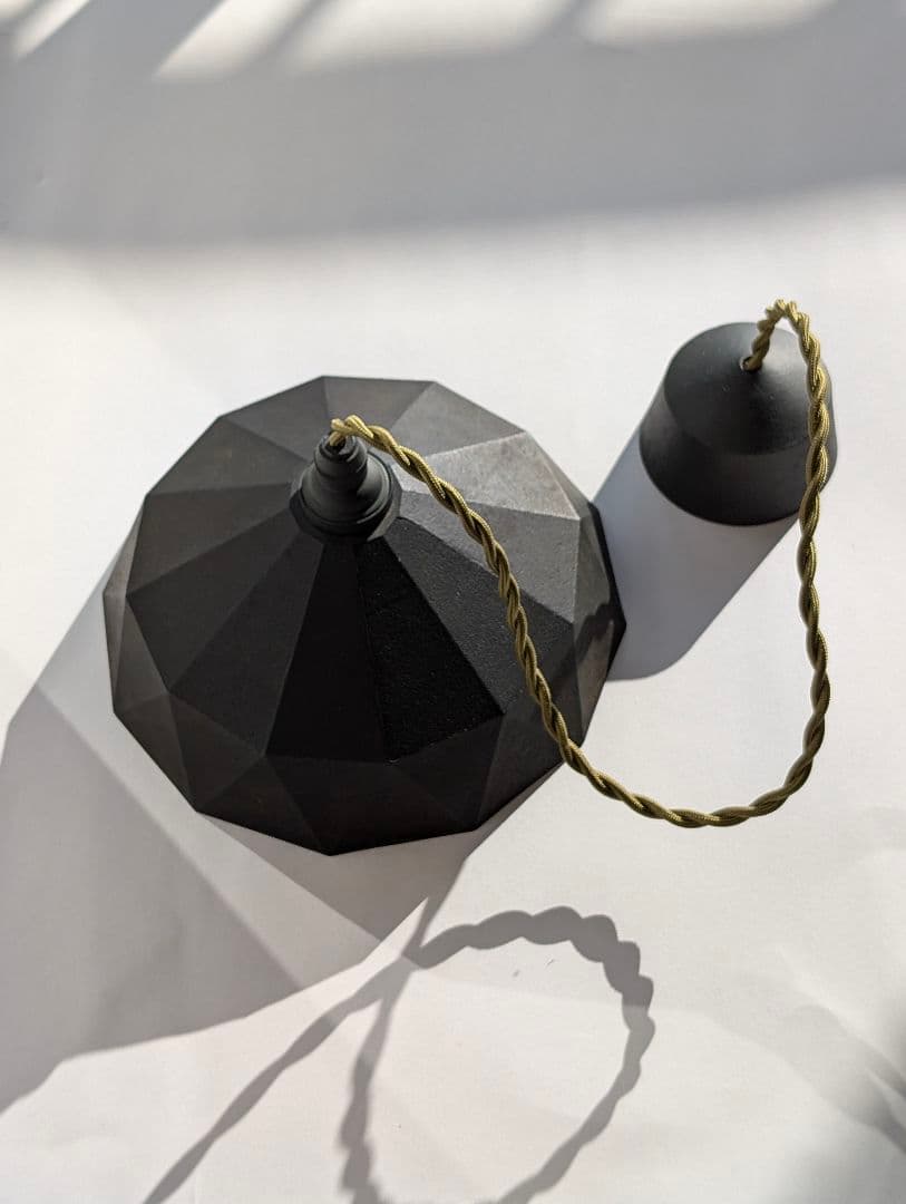 FUTAGAMI フタガミ　明星　大　黒ムラ　真鍮　ライト