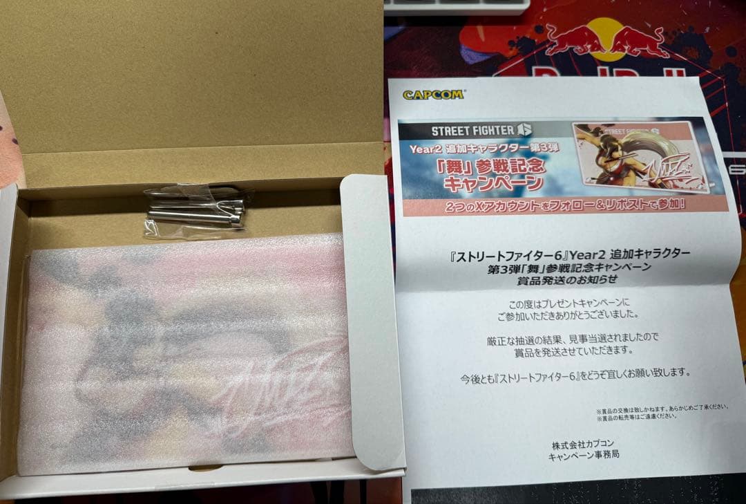 ストリートファイター6 グラフィティアート　アクリルパネルスタンド（非売品）