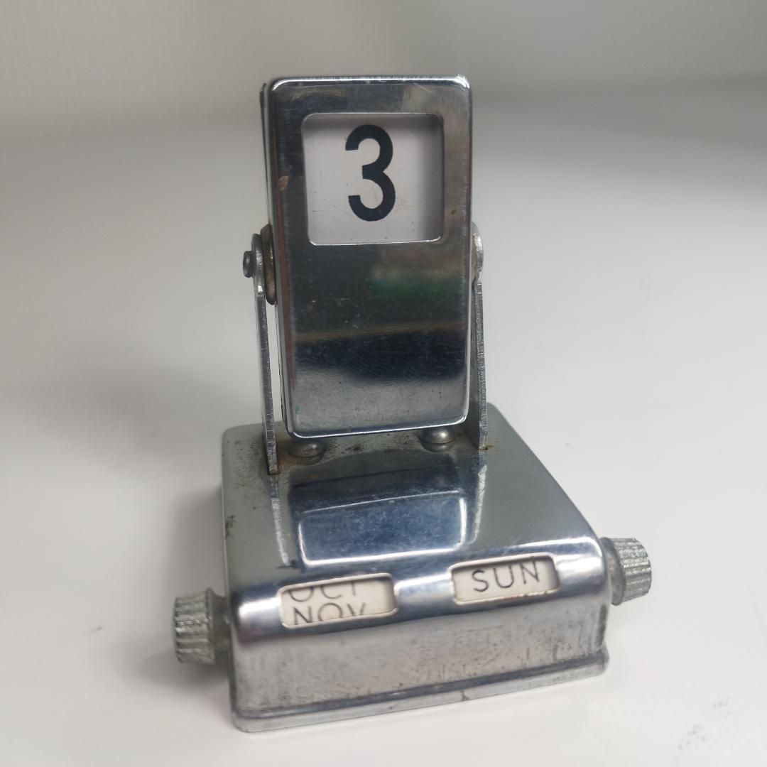 デスクカレンダー ビンテージ クロック 文具 us カレンダー 古着 h73q