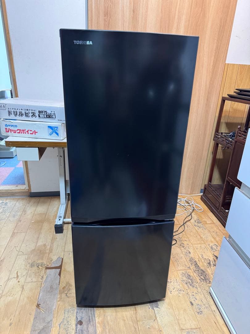冷蔵庫153L/ 東芝 TOSHIBA 2023年製/ GR-U15BS(K)