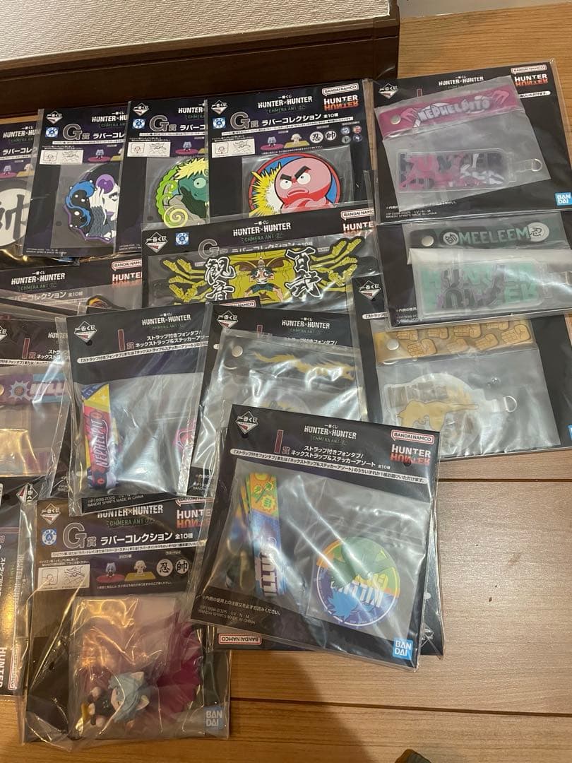 一番くじ　ハンターハンター　 フィギュア　A賞　C賞　D賞　F賞　ラストワン