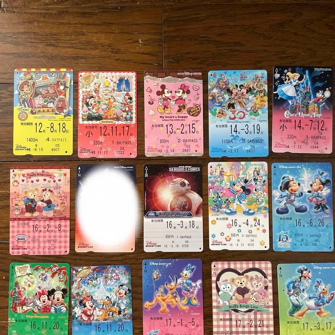 ディズニー リゾートライン フリーきっぷ まとめセット
