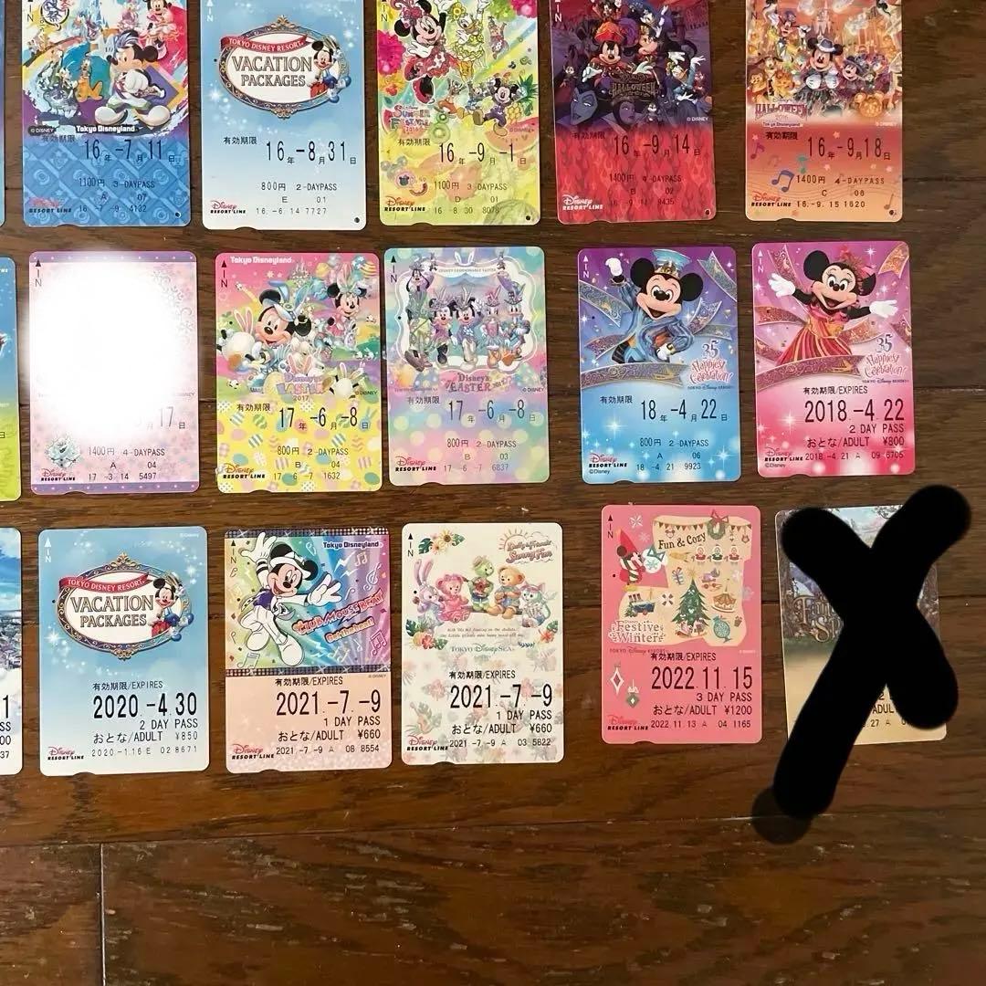 ディズニー リゾートライン フリーきっぷ まとめセット