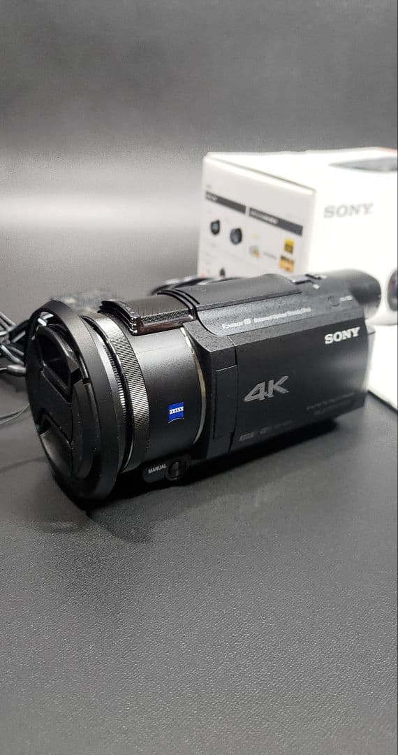 極美品 FDR-AX55 4Kビデオカメラ 本体 FDR-AX60同等