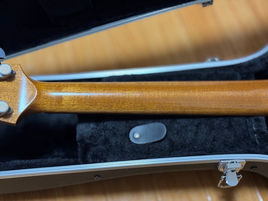 手工アコースティックギターTupli Vesse マホガニー ハードケース付