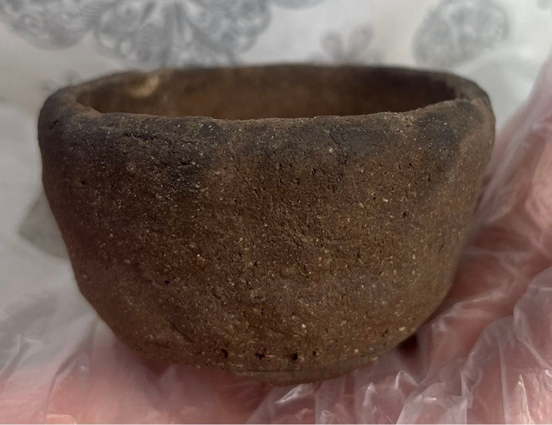 東福寺　小品　盆栽鉢　レトロ　アンティーク　(2) (A3) 豆鉢