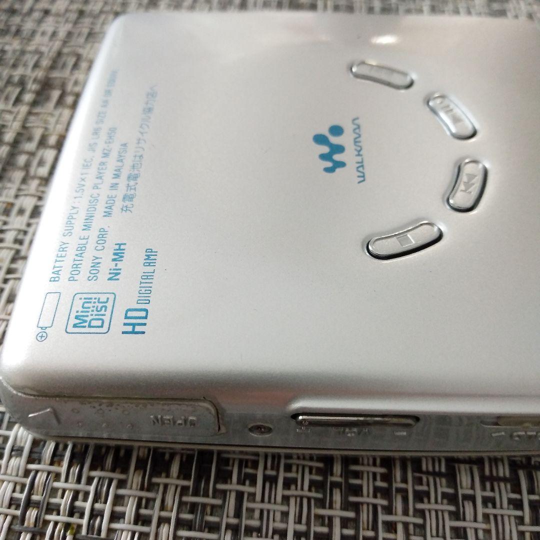 訳あり ソニーhi-MDウォークマンMZ-EH50シルバー 即落札オマケあり