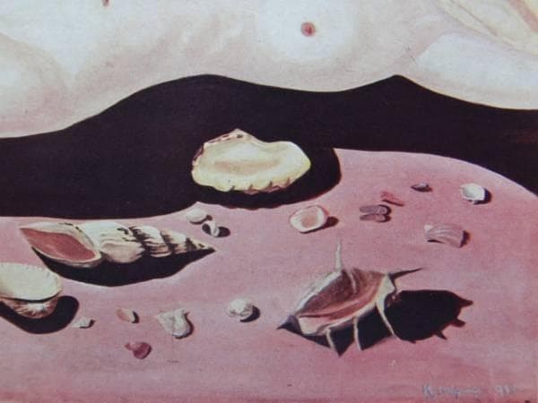 三岸好太郎、【海と射光】、限定版・豪華・希少画集画、新品高級額