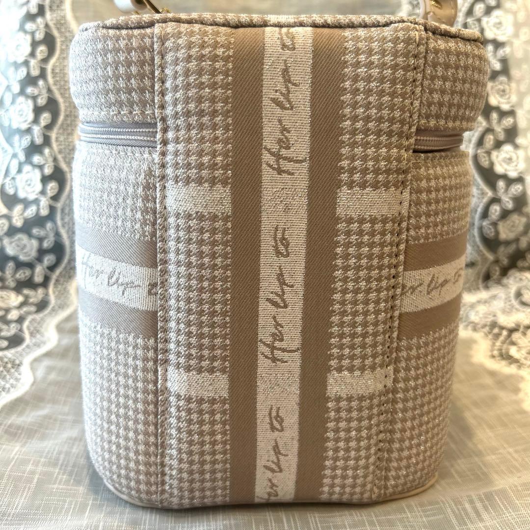 バッグ herlipto HLT Jacquard Vanity Bag