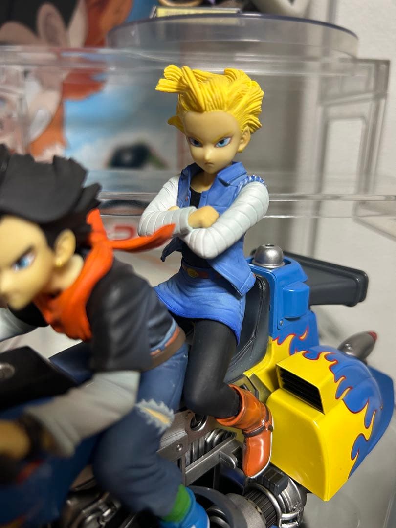 箱有り ドラゴンボール デスクトップリアルマッコイ人造人間17号 18号