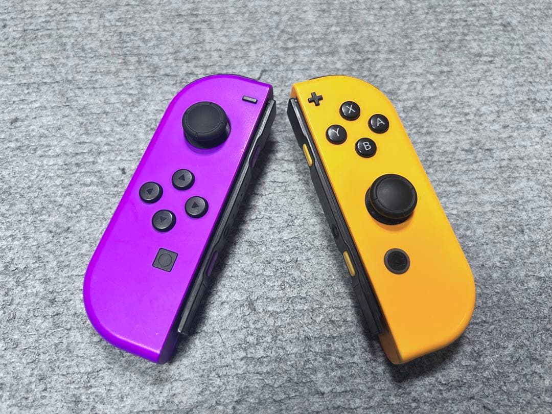 Nintendo Switch 本体 紫/黄【フルセット】動作確認済み