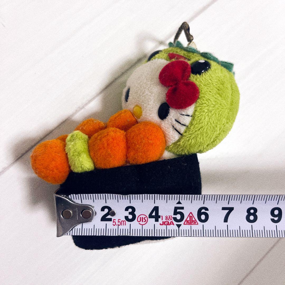 ハローキティ　かっぱ寿司　限定　いくら　軍艦　寿司　ぬいぐるみ　kitty