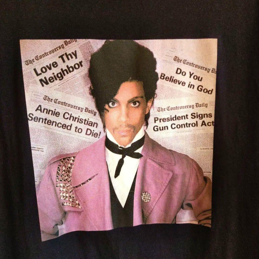 ZARA プリンス グラフィックTシャツ L 黒