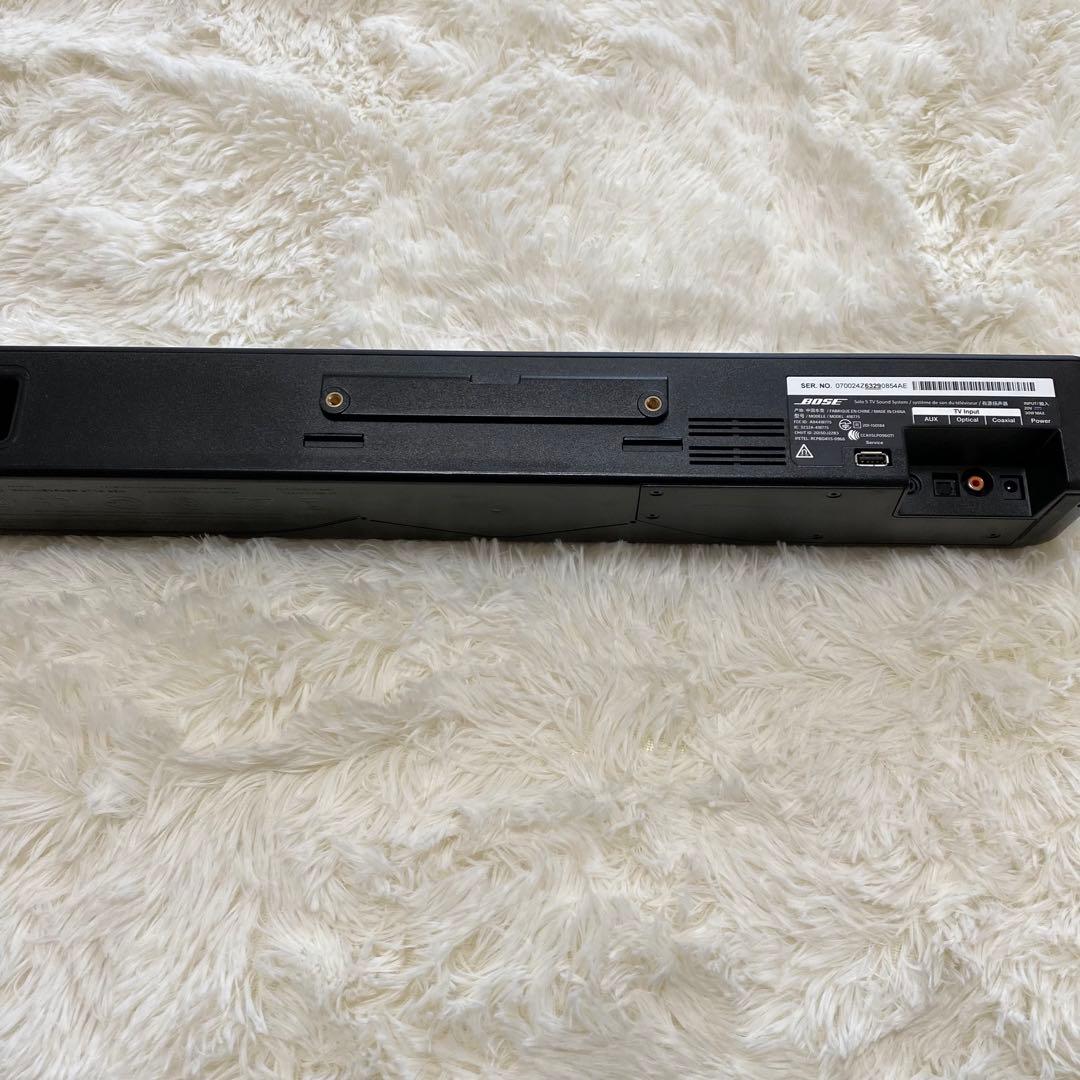 BOSE Solo5 TV Sound Systemサウンドバー リモコン付き