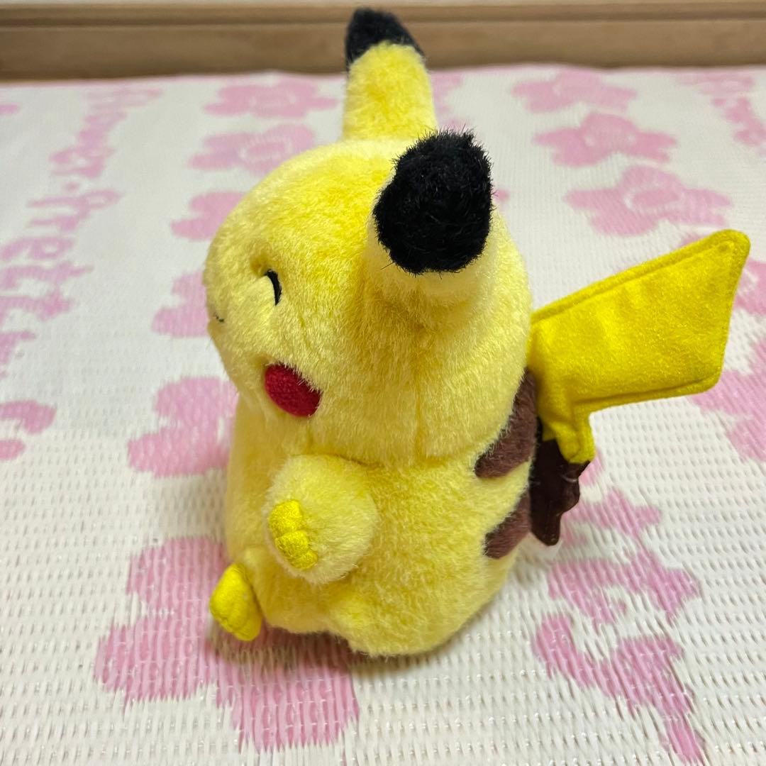 初期　初代　ピカチュウ　ぬいぐるみ　tomy にっこり　バンザイ　ポケモン