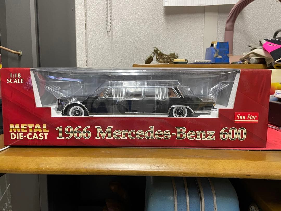サンスター　1966 メルセデスベンツ600 ブラック