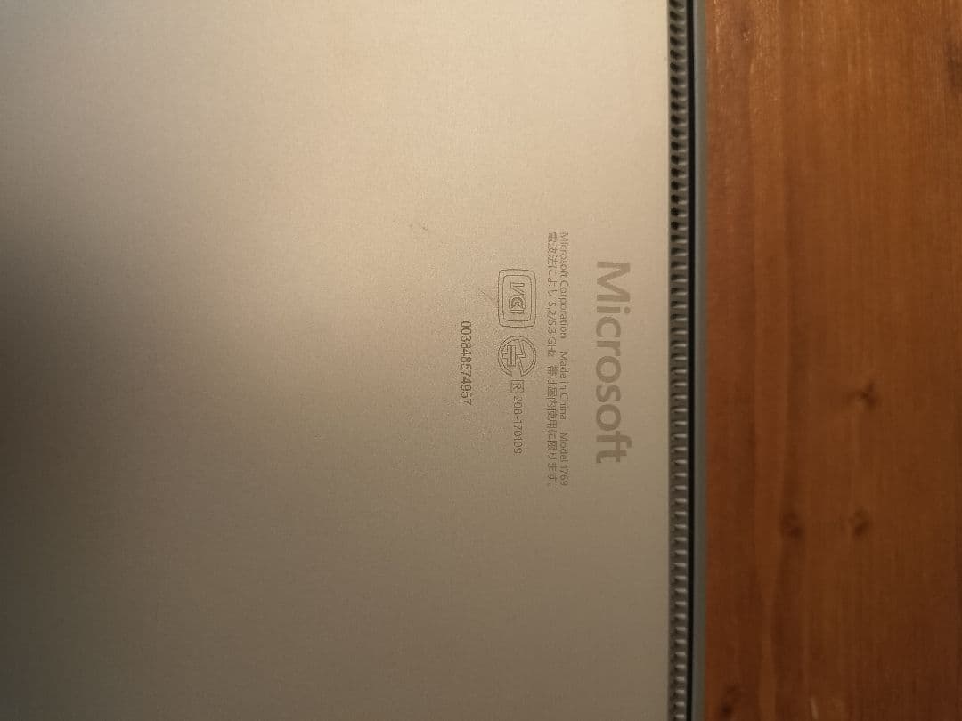 Microsoft Surface Laptop 1769　ジャンク品