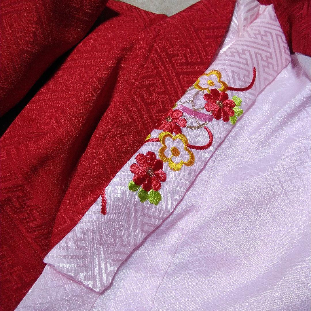 AK です。3歳向け・正絹・お着物と総絞りのお被覆のセット