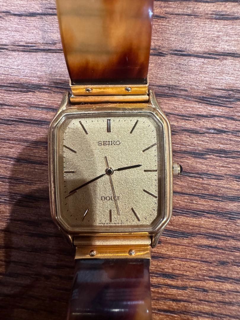 希少 SEIKO セイコー Dolce 8J41-5010 18KT