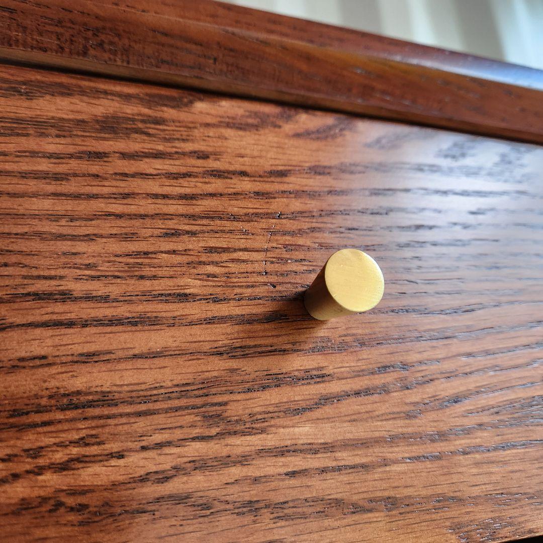 美品　MU RONG サイドテーブル アメリカオークウッド ナイトテーブル