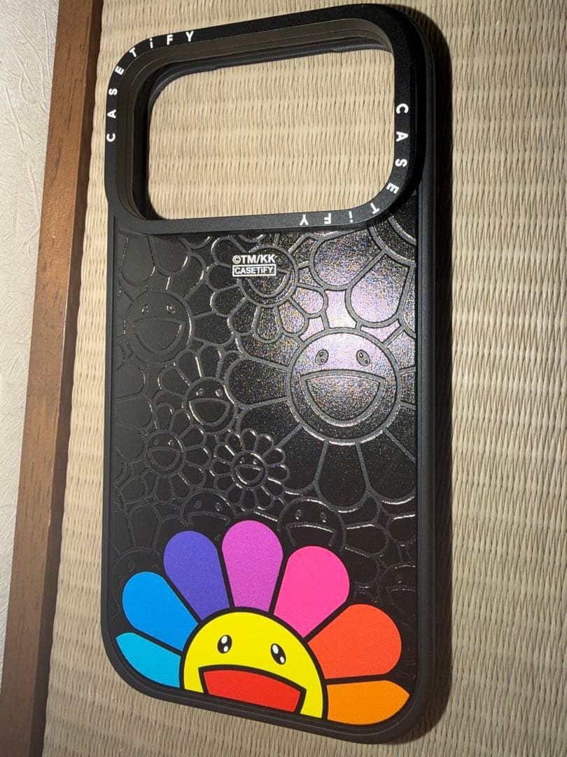 CASETiFY 村上隆 カラフル花柄 iPhoneケース