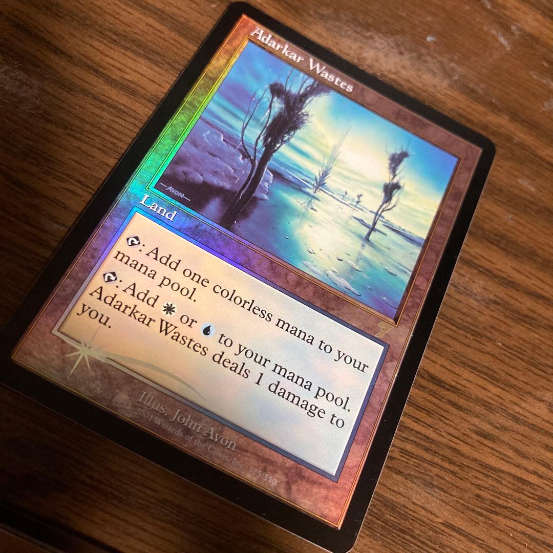 MTG アダーカー荒原　7ed英語foil1まい