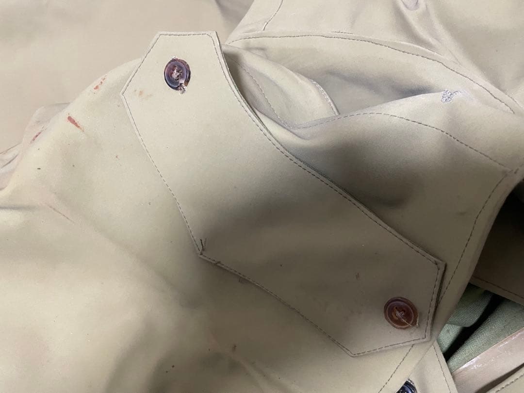 日本軍 将校用マント特注護謨仕立品 青年将校 貴重 状態良好 軍服 陸軍 海軍