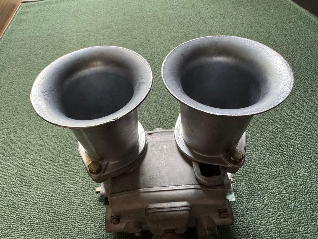 ソレックスファンネル 75mm 新品未使用品　　　　旧車　送料無料