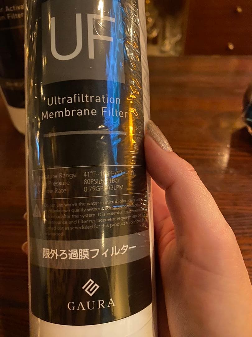 GAURA ガウラ　水素水サーバー交換用フィルターH2 2本セット