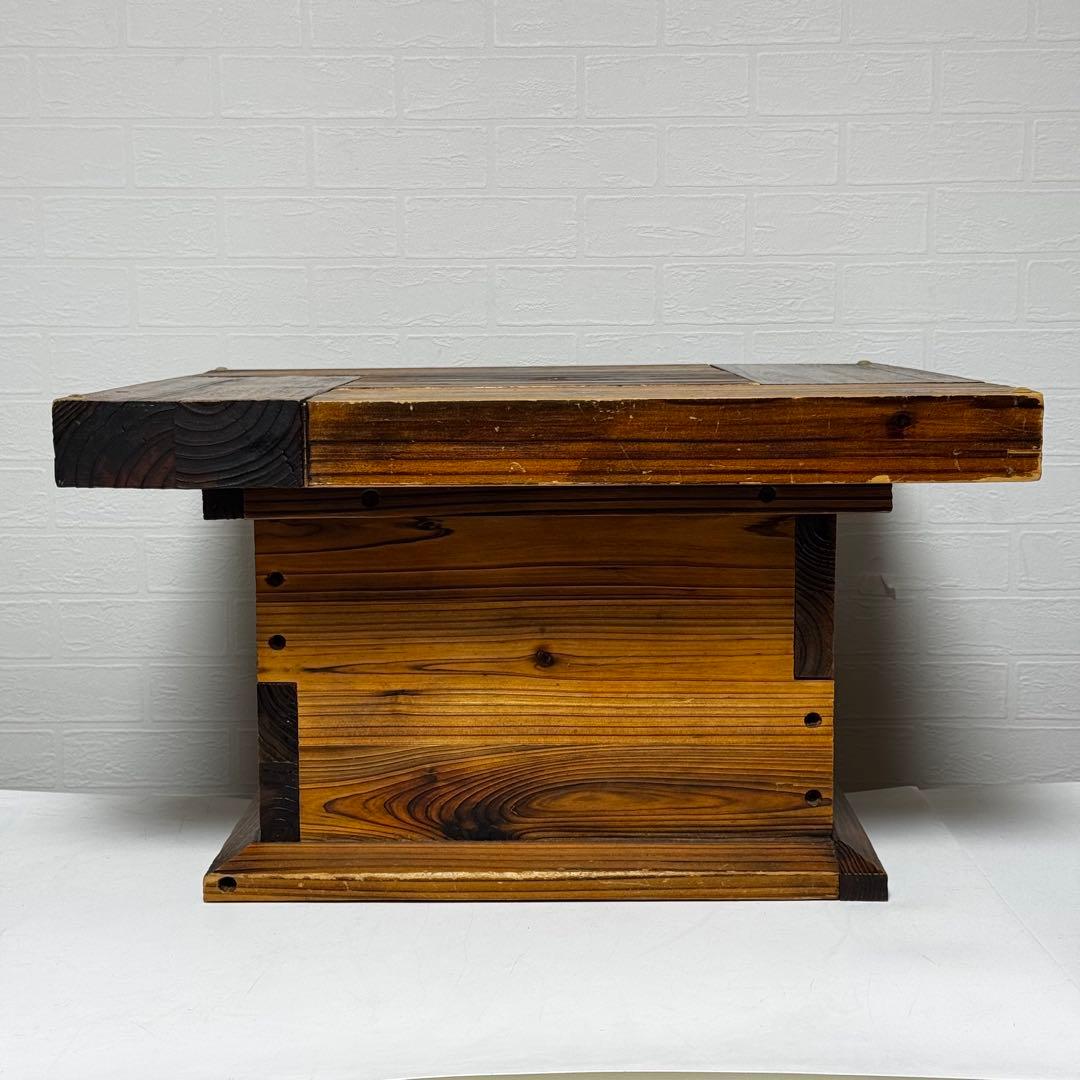 囲炉裏 テーブル 座卓 民芸家具 昭和レトロ 火鉢 炉端 センターテーブル