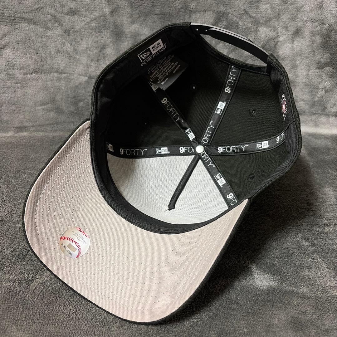 【未使用】ニューエラ　キャップ9FORTY A-Frame オールブラック