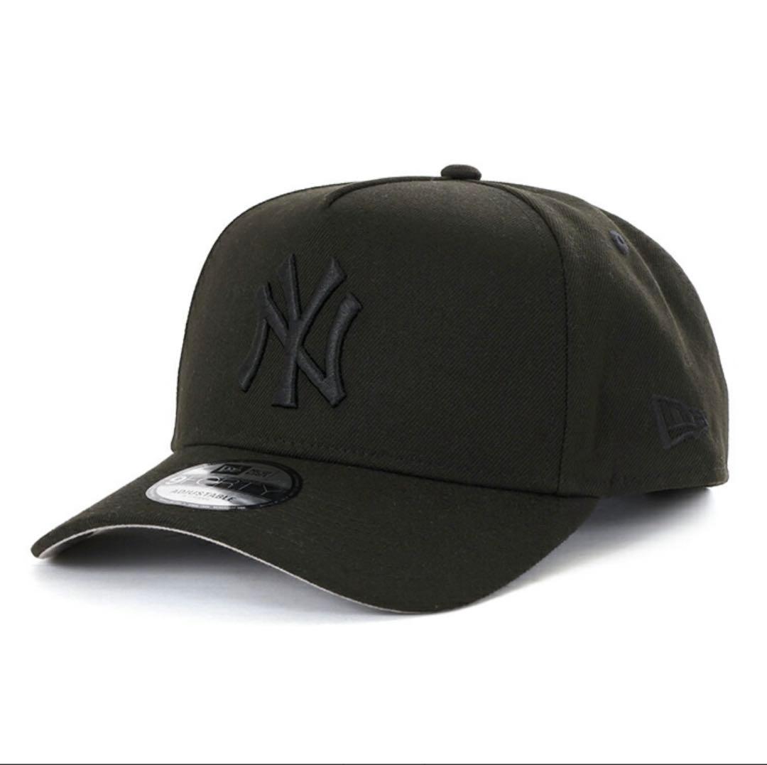 【未使用】ニューエラ　キャップ9FORTY A-Frame オールブラック