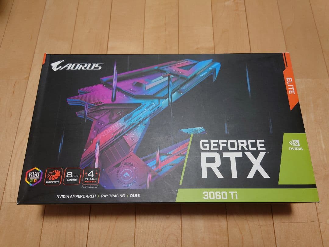 グラフィックボード GIGABYTE RTX3060Ti AORUS