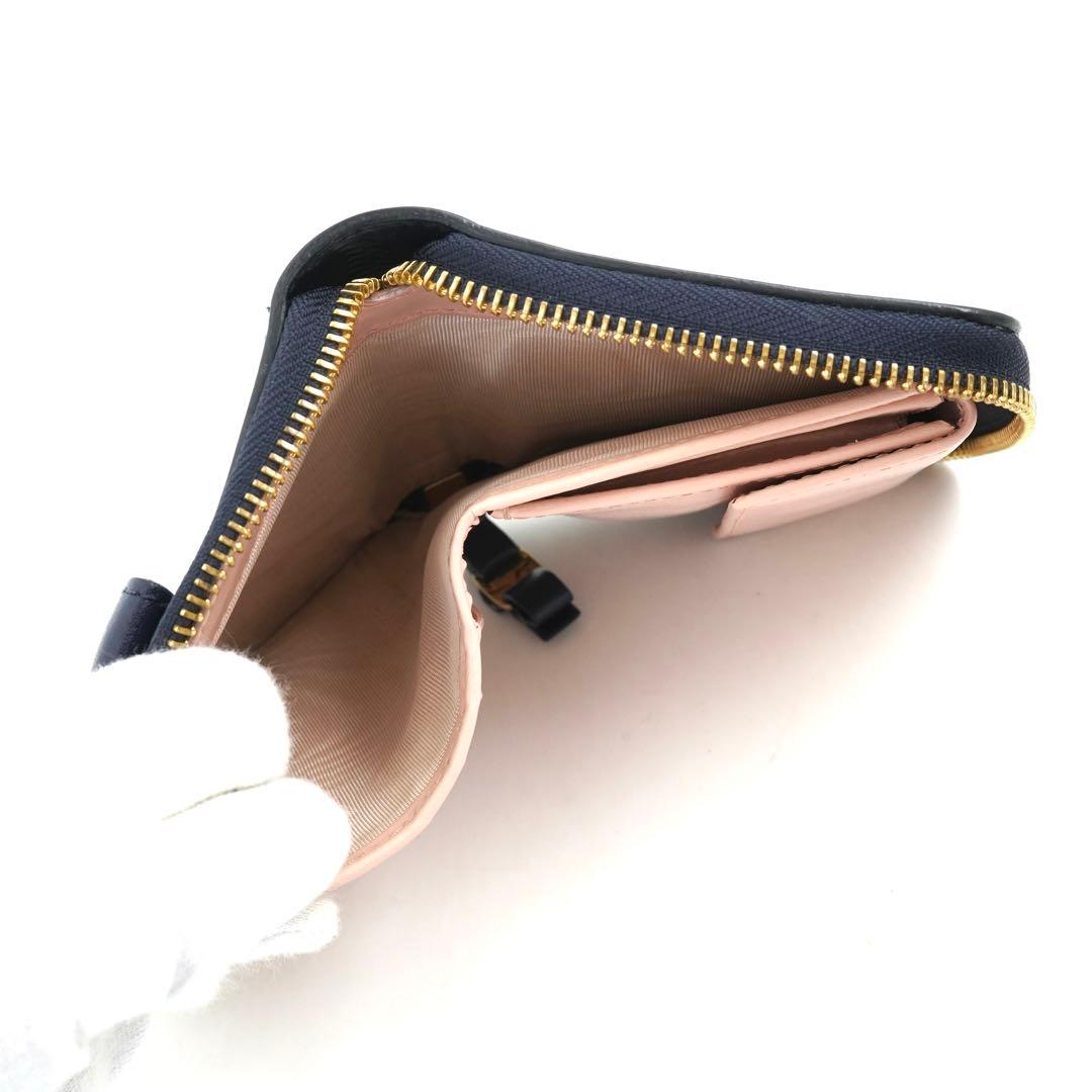 ✨未使用に近い✨　Ferragamo ミニ財布　ヴァラリボン　リボン　ピンク